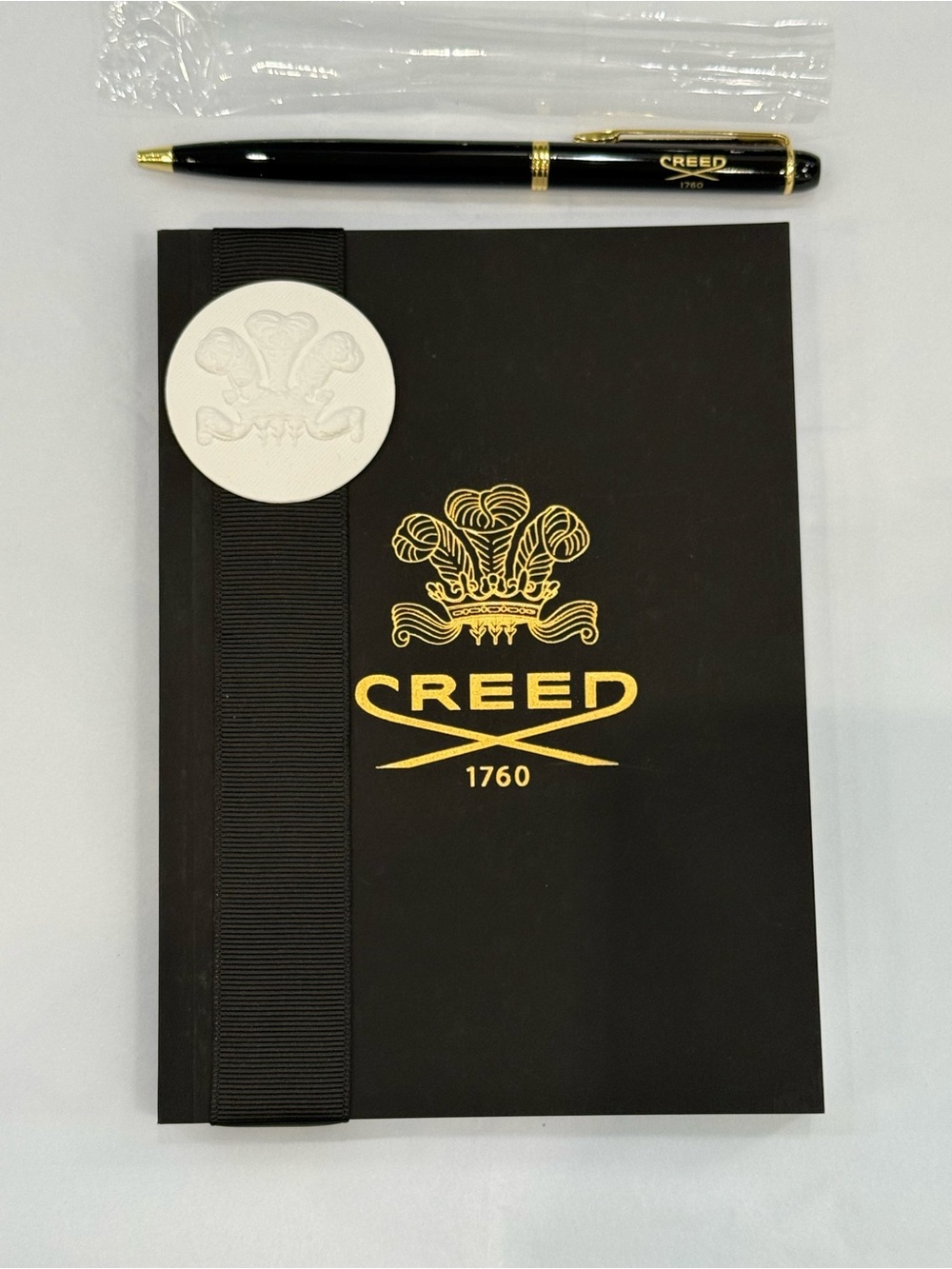 CREED Limited Edition Notebook & Pen, NEW & AUTHENTIC